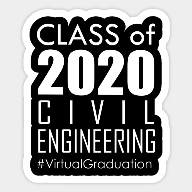 Class of 2020 - Civil Engineering # Virtual Graduation Sticker by Iconic Feel